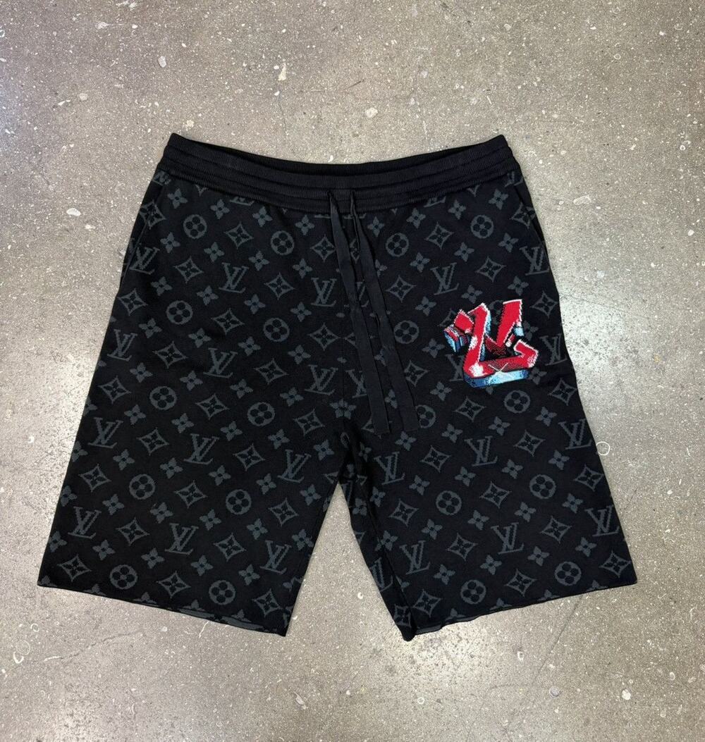 Louis Vuitton Grafitti Monogram Shorts
